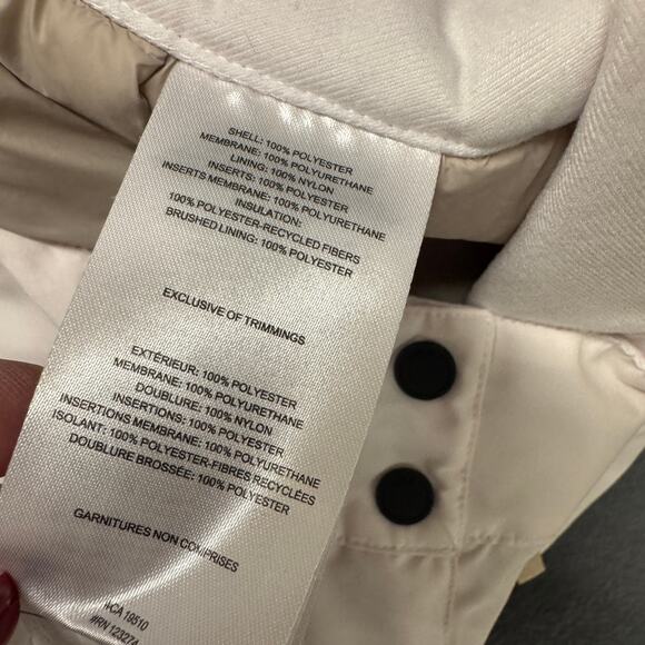 Lole Ski Pants Womens Small White Mont Tremblant Snow Pant Insulated Waterproof - Picture 12 of 16